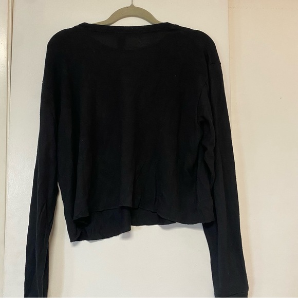Wild Fable | Size M | Black Cropped Longsleeve - Picture 2 of 5